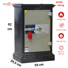 Két sắt chống cháy Adelbank khóa cơ AC920