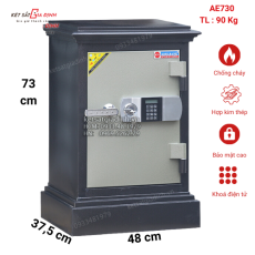 Két sắt gia đình khóa điện tử Adelbank AE730