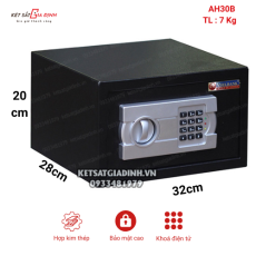 Két sắt mini khách sạn AH30B - màu đen