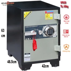 Két sắt chống cháy Adelbank VF630 vân tay điện tử