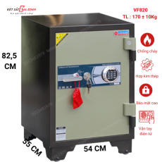 Két sắt chống cháy Adelbank VF820 vân tay điện tử