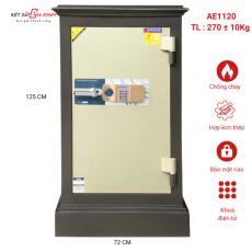Két sắt cỡ lớn Adelbank AE1200 mã số điện tử