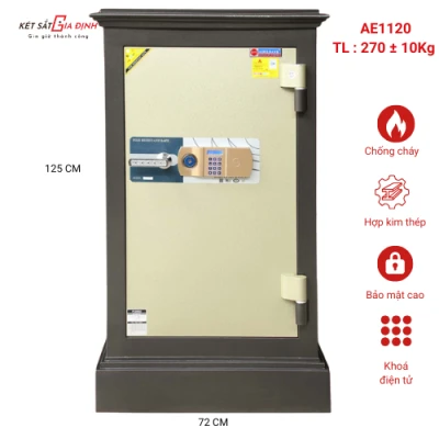 Két sắt cỡ lớn Adelbank AE1200 mã số điện tử