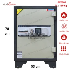 Két sắt cánh đúc khóa điện tử Adelbank SVE900