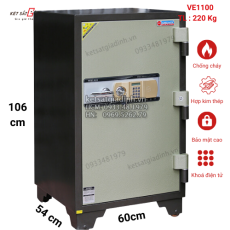 Két sắt cỡ lớn khóa điện tử Adelbank VE1100