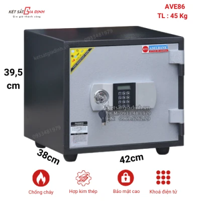 Két sắt điện tử Adelbank AVE86