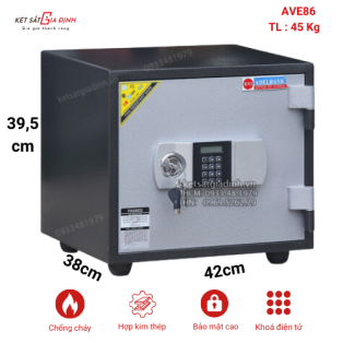 Két sắt điện tử Adelbank AVE86