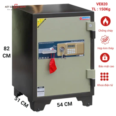 Két sắt Adelbank VE820 mật mã điện tử