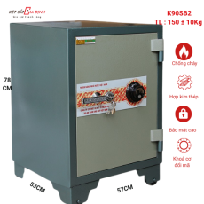 Két sắt ngân hàng BEMC K90SB2 khoá cơ đổi mã