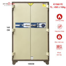 Két sắt ngân hàng BEMC K1560FE khoá vân tay, 2 cánh