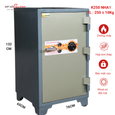 Két sắt ngân hàng BEMC K250 NHA1 khoá cơ đổi mã