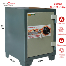 Két sắt ngân hàng BEMC K50SB2 khoá cơ đổi mã