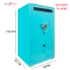 Két sắt Bofa BJ-100TG vân tay điện tử màu xanh