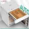 Két sắt Bofa BY-55CT trắng két ngăn kéo, vân tay điện tử, tích hợp quản lý bằng điện thoại.