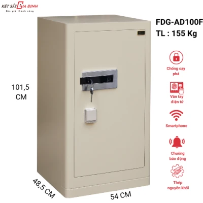 Két sắt Bofa FDG-A1D100F vân tay điện tử, tích hợp quản lý bằng điện thoại