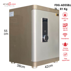 Két sắt BOFA FDG-A1D55BJ vân tay điện tử, tích hợp quản lý bằng điện thoại