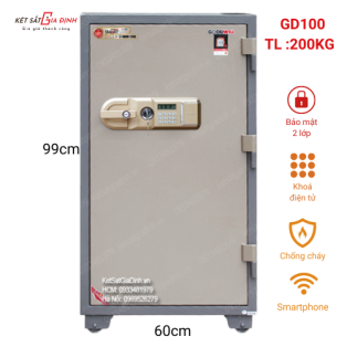 Két sắt thông minh Goodwill GD100-SMS