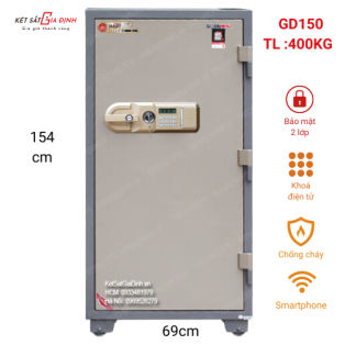 Két sắt thông minh Goodwill GD150-SMS