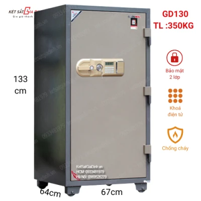 Két sắt Goodwill GD130 điện tử có báo động