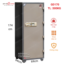 Két sắt Goodwill GD170 điện tử có báo động