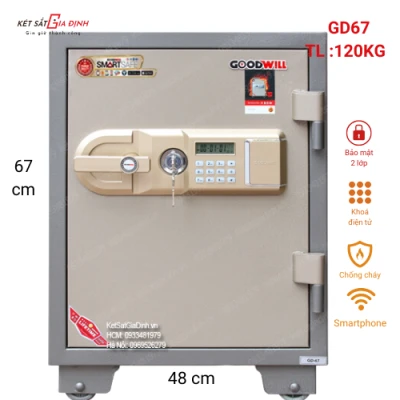 Két sắt thông minh Goodwill GD67-SMS