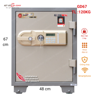 Két sắt thông minh Goodwill GD67-SMS