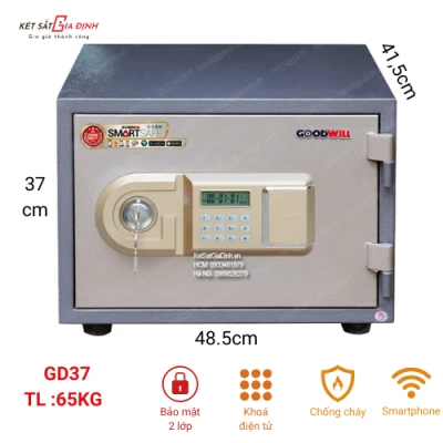 Két sắt thông minh Goodwill GD37-SMS