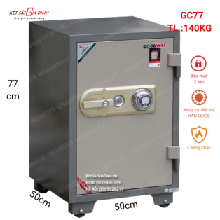 Két sắt Goodwill GC77 khóa cơ định vị báo động