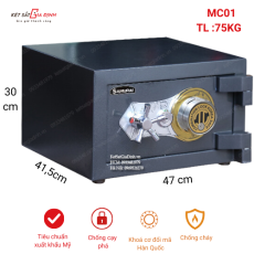 Két sắt Samurai MC01 khóa cơ đổi mã mini cỡ nhỏ