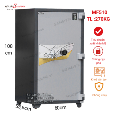 Két sắt Samurai MF510 khóa vân tay điện tử