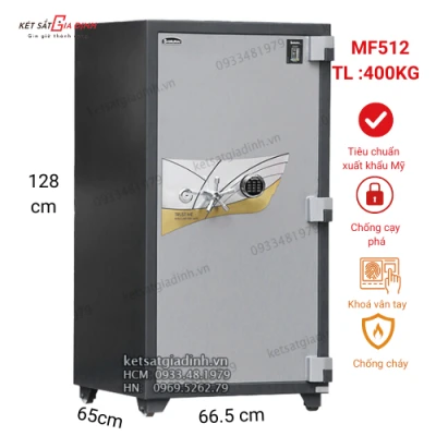 Két sắt Samurai MF512 vân tay điện tử