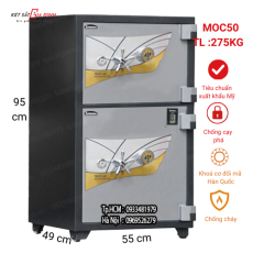 Két sắt hai tầng Samurai MOC50 khóa cơ