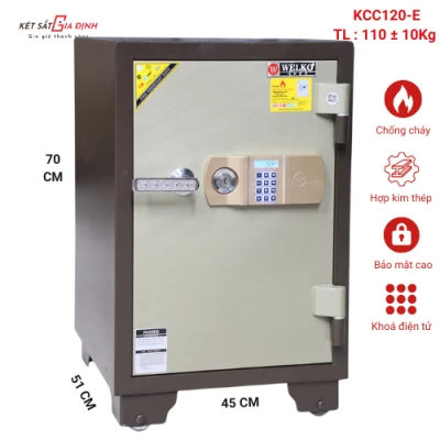 Két sắt Welko KCC120DT khóa điện tử