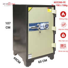 Két sắt Welko KCC200-FE khoá vân tay điện tử