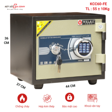 Két sắt Welko KCC60-FE khoá vân tay điện tử