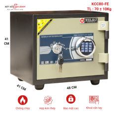 Két sắt Welko KCC80-FE khoá vân tay điện tử