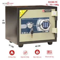 Két sắt Welko KCC80-FE khoá vân tay điện tử