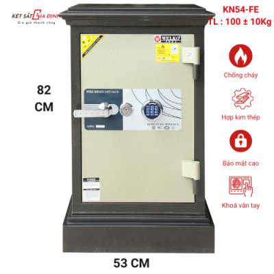 Két sắt Welko KN54-FE khoá vân tay điện tử