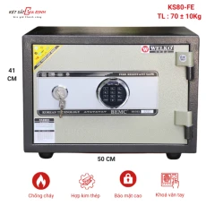 Két sắt Welko KS80-FE khoá vân tay điện tử