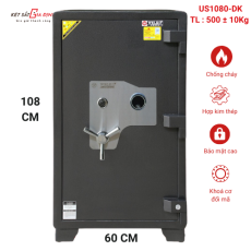 Két sắt xuất khẩu chính hãng WELKO US1080-DK khoá cơ đổi mã