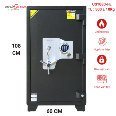 Két sắt xuất khẩu chính hãng WELKO US1080-FE vân tay điện tử