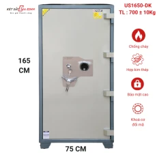 Két sắt xuất khẩu chính hãng WELKO US1650-DK khoá cơ đổi mã