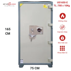 Két sắt xuất khẩu chính hãng WELKO US1650-E mật mã điện tử