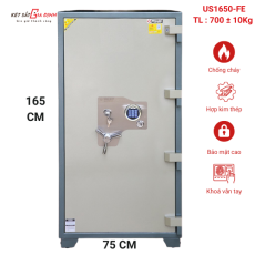 Két sắt xuất khẩu chính hãng WELKO US1650-FE vân tay điện tử