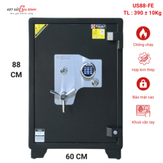 Két sắt xuất khẩu chính hãng WELKO US88-FE vân tay điện tử