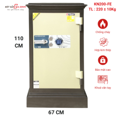 Két sắt Welko KN200-FE khoá vân tay điện tử