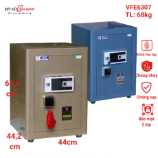 Két sắt siêu cường Việt Tiệp VFE6307 vân tay mã số App thông minh - Model mới