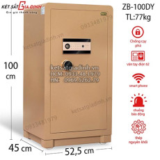 Két sắt nhập khẩu Bofa ZB-100DY khóa vân tay điện tử