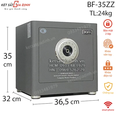 Két sắt vân tay điện tử Bofa BF-35ZZ