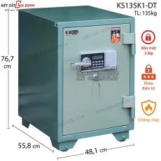 Két sắt Hòa Phát The One điện tử KS135DT